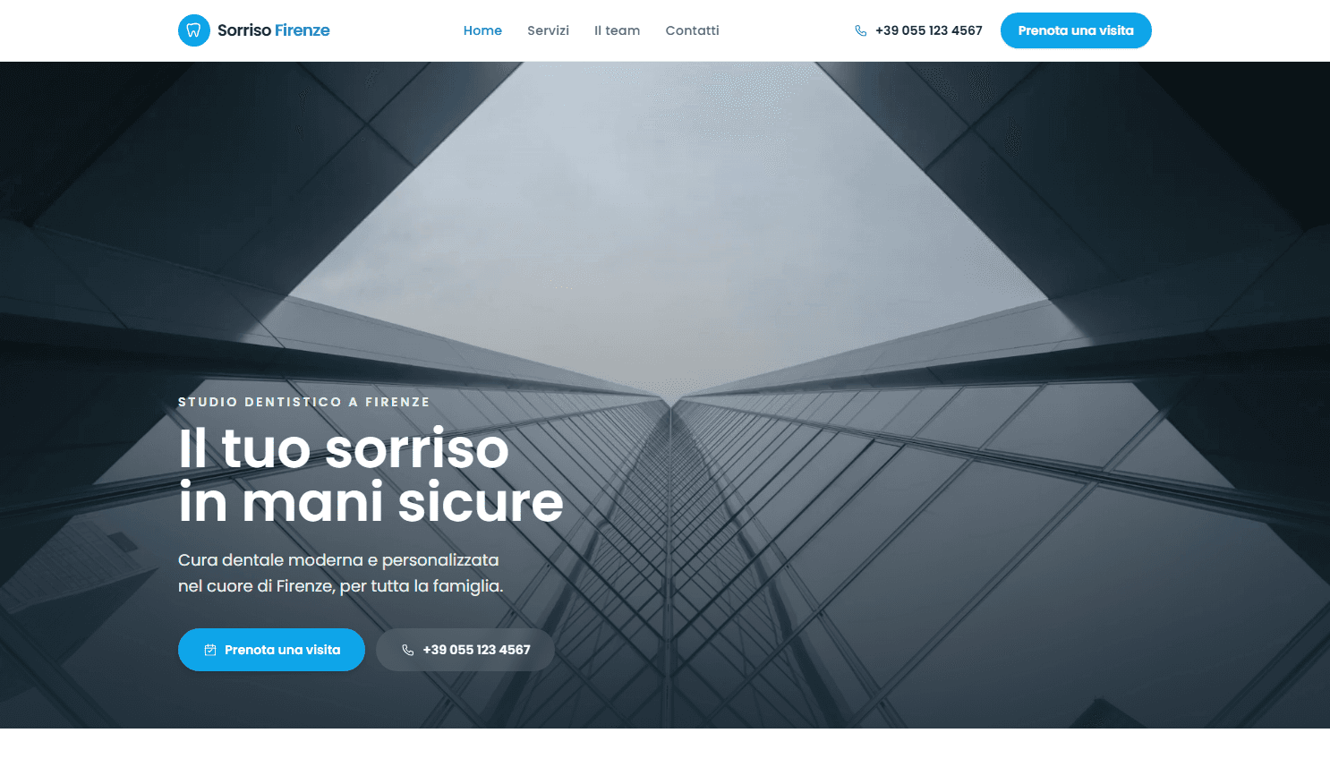 Anteprima del sito Studio Dentistico Sorriso
